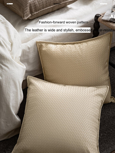VANT Montserrat Light Luxury Soft Cowhide Pillow Case from VANT