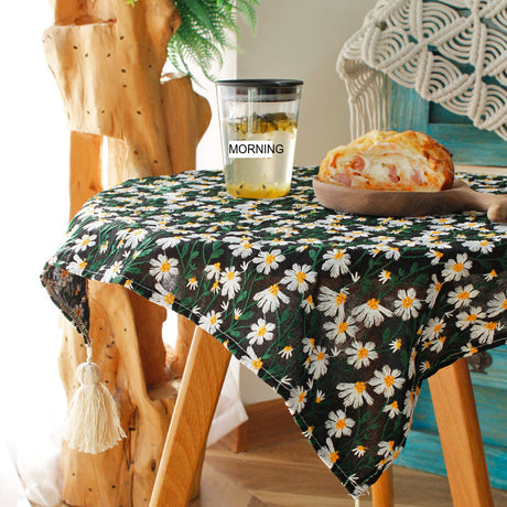CHESTNUT COCOON Marisol Elegant Light Embroidered Tablecloth from CHESTNUT COCOON