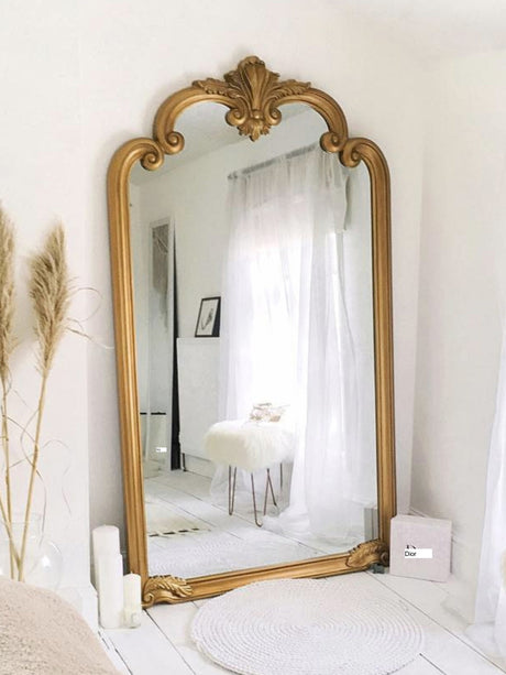 LANXESS Lysandra Vintage Elegant Wall-Mounted Dressing Mirror from LANXESS
