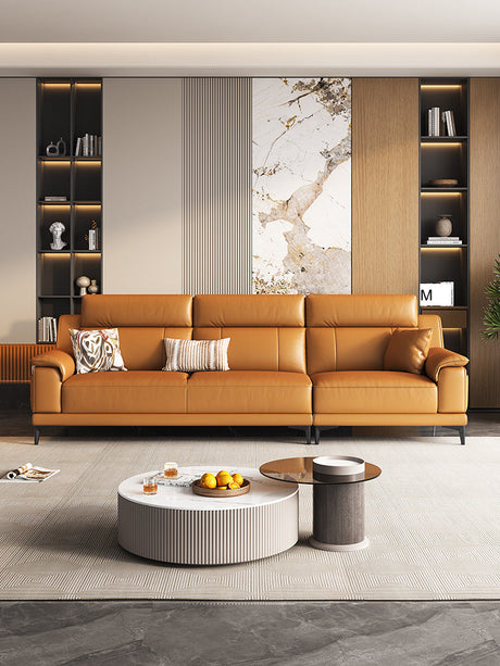 DIPU Zara Italian Cowhide Sofa from DIPU
