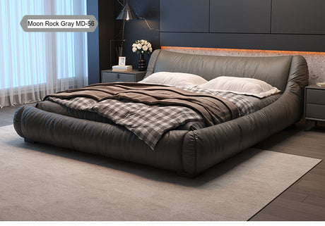 FASATI Alessandro Sleek Leather Bed from FASATI