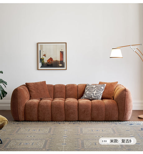 MOYU Santiago Velvet Retro Charm Modern Sofa from MOYU
