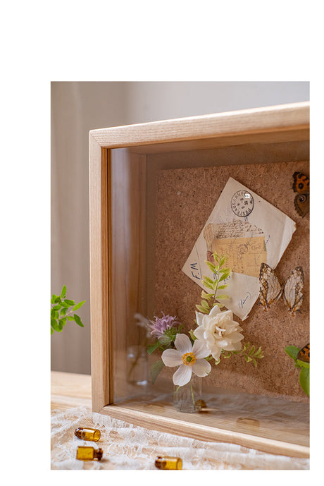 JUHAN Kyoko Three-Dimensional Natural Wood Decorative Storage Frame from JUHAN