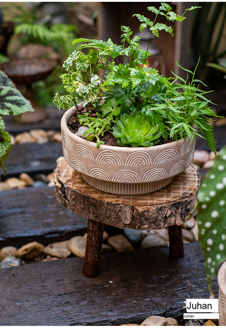 JUHAN Sakura Haruki Large Breathable Flowerpot from JUHAN
