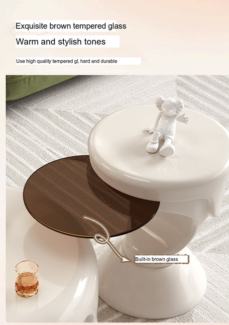 DIPU Riley French Cream Coffee Table from DIPU