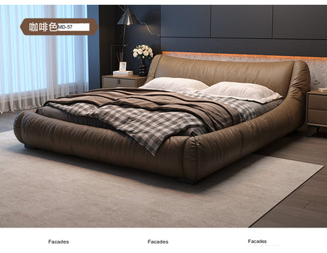 FASATI Alessandro Sleek Leather Bed from FASATI