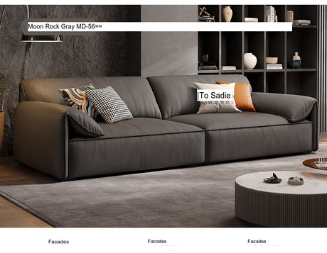 FASATI Eloise Vibrant Soft Cowhide Sofa from FASATI