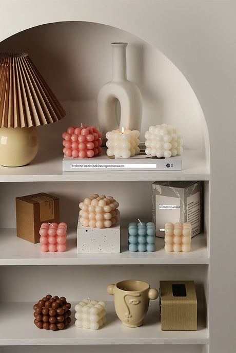 BEN HANMEI Aeliana Soft-Glow Scented Candle Decor from BEN HANMEI
