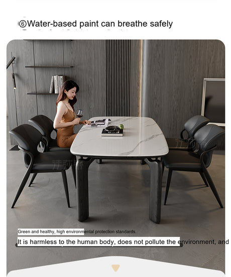 FASATI KAIROS Minimalist Solid Wood Dining Set from FASATI