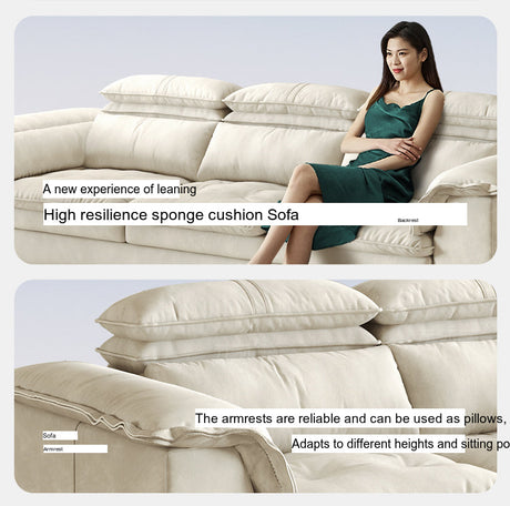 FASATI Jasper Elegant Down-Filled Minimalist Sofa from FASATI
