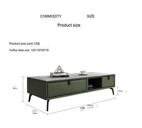 FASATI ALEXANDER Sleek Modern Storage Coffee Table from FASATI