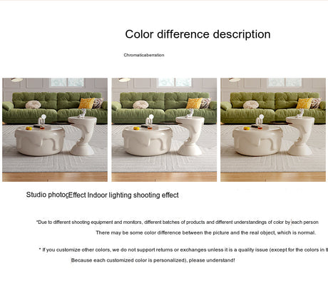 DIPU Riley French Cream Coffee Table from DIPU