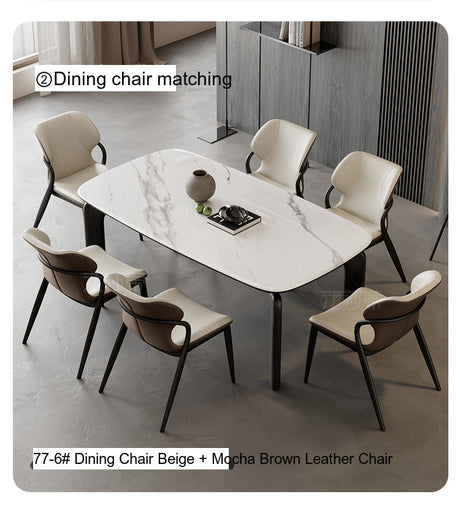 FASATI KAIROS Minimalist Solid Wood Dining Set from FASATI