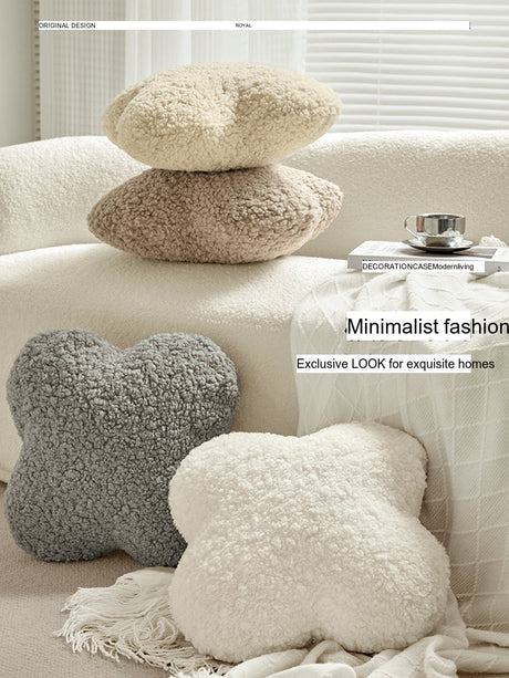 VANT Santiago Four-Leaf Clover Plush Pillow from VANT
