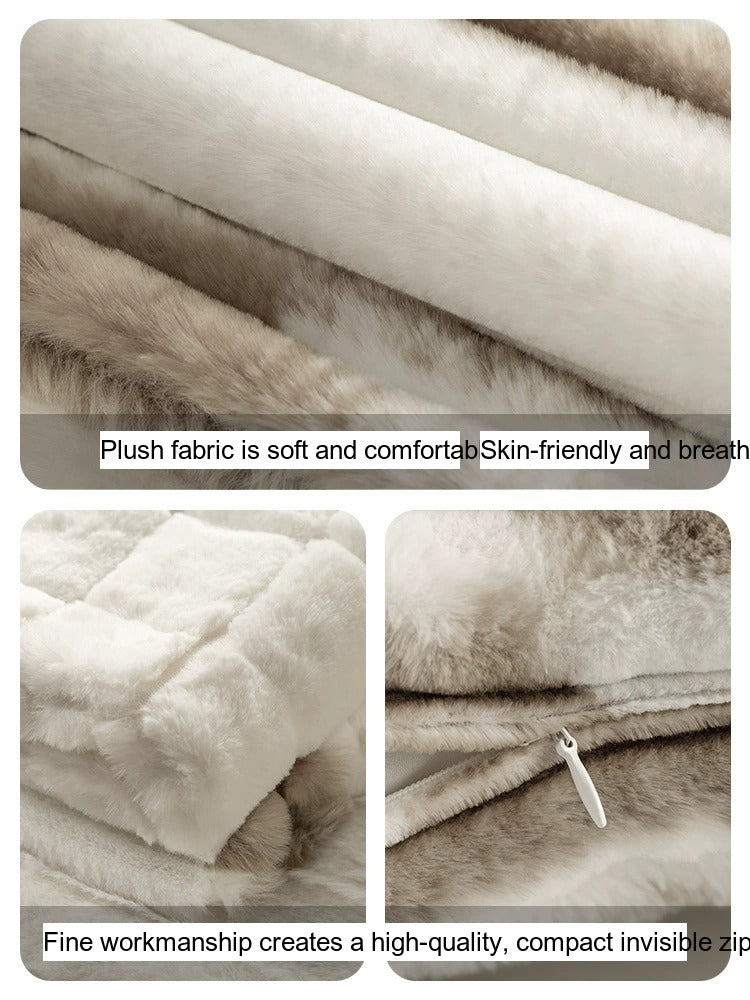 VANT Isadora Luxe Plush Bay Window Pillowcases from VANT