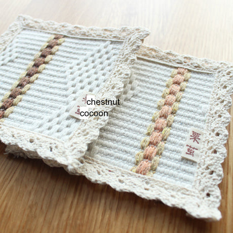 CHESTNUT COCOON Serafina Artisan Thick Cotton Cushion from CHESTNUT COCOON