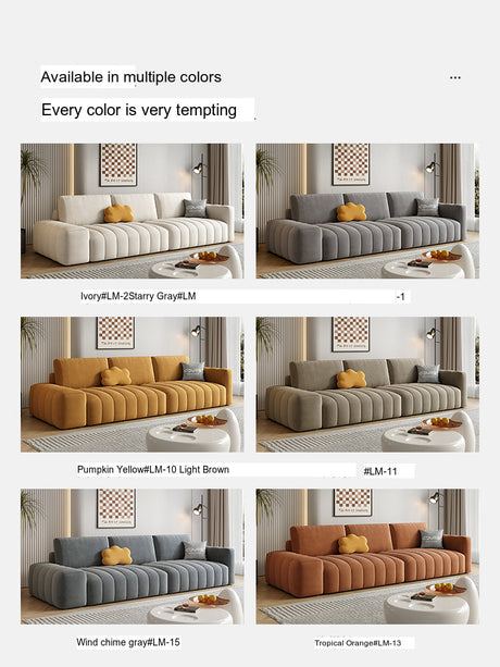 DIPU Landry Scandinavian Cream Modern Sofa from DIPU
