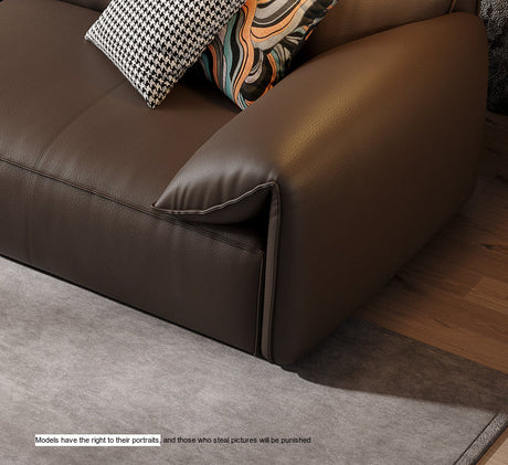 FASATI Eloise Vibrant Soft Cowhide Sofa from FASATI
