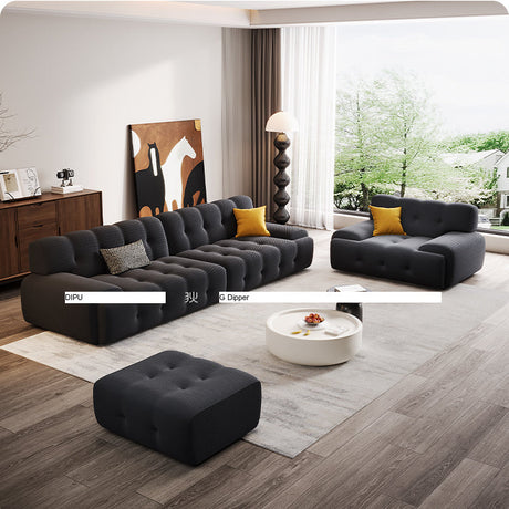 DIPU Leona Warm Cream Sponge Sofa from DIPU