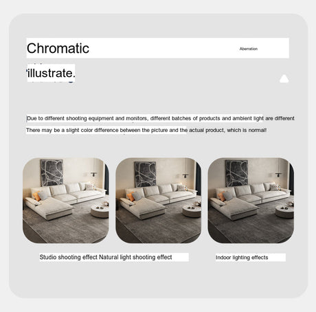FASATI Isolde Cozy Creamy Corner Sofa from FASATI
