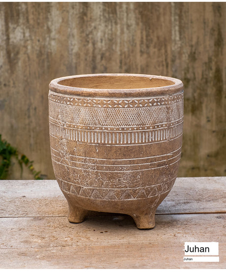 JUHAN Isolde Retro Big Breathable Flowerpot Boho Style from JUHAN
