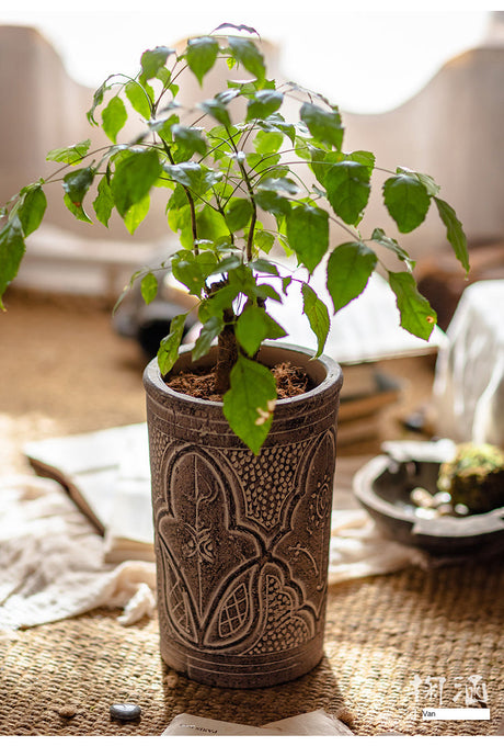 JUHAN Marzanna Vintage Crafted Breathable Flowerpot from JUHAN