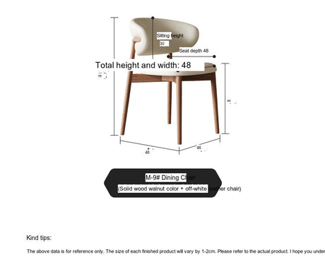 FASATI Leonardo Chic Minimalist Wood Dining Set from FASATI