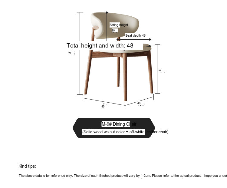 FASATI Leonardo Chic Minimalist Wood Dining Set from FASATI