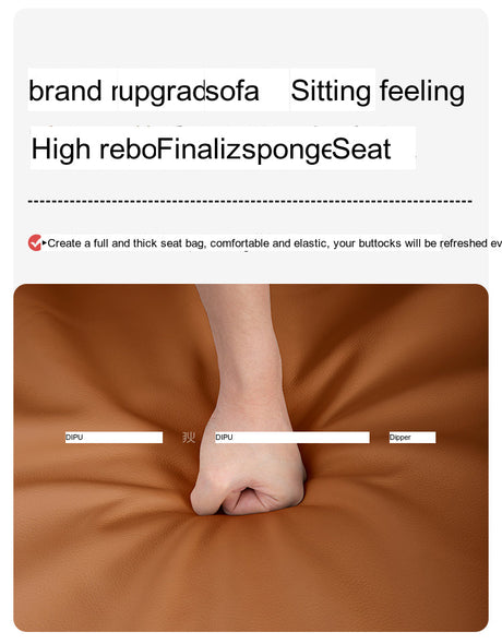 DIPU Zara Italian Cowhide Sofa from DIPU