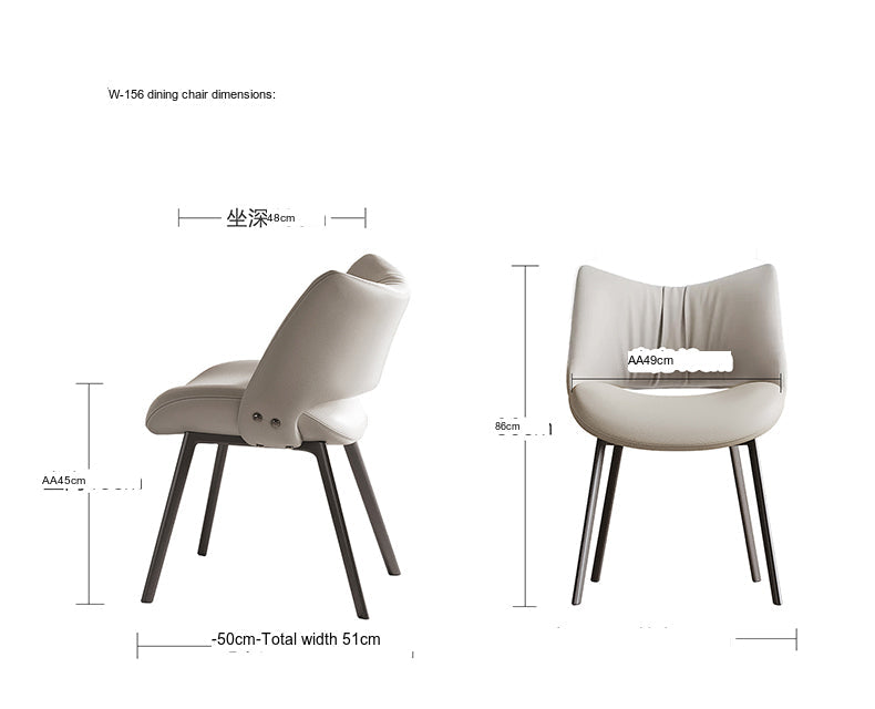 QUANMU Santiago Elegant Modern Kitchen Table from QUANMU