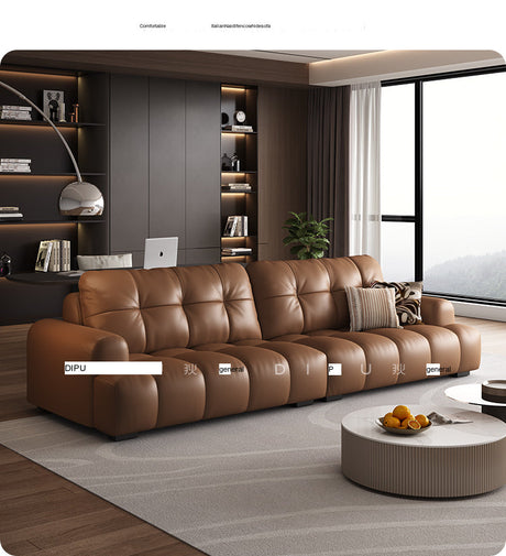 DIPU Nova Cream Cowhide Sofa from DIPU