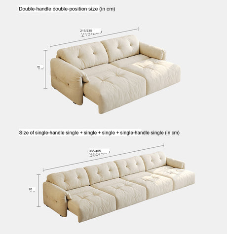 FASATI Orlando Plush Telescopic Sofa Cloud from FASATI