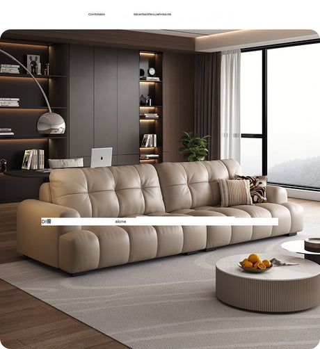 DIPU Nova Cream Cowhide Sofa from DIPU