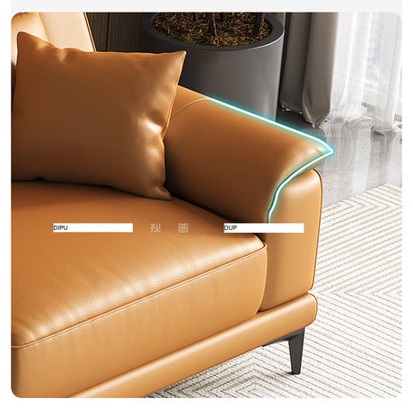 DIPU Zara Italian Cowhide Sofa from DIPU