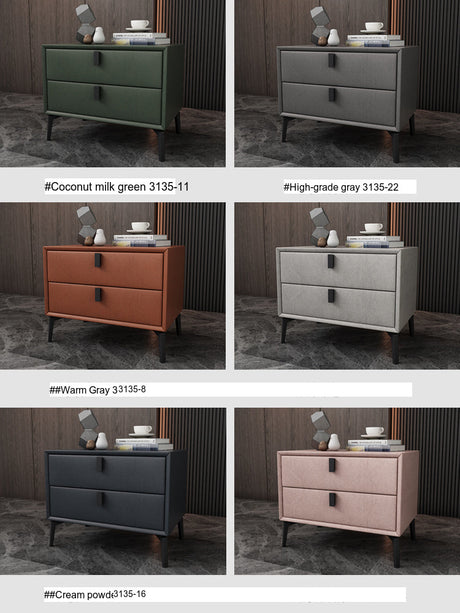 FASATI Jaxon Elegant Solid Wood Bedside Table from FASATI