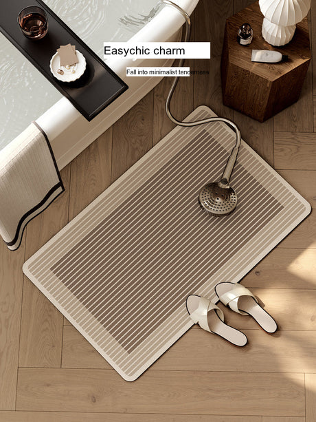 VANT Matsumoto Ultra-Absorbent Quick-Dry Bathroom Mat from VANT