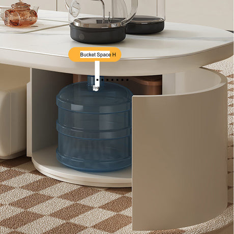 QUANMU Alejandro Elegant Multi-Functional Coffee Table from QUANMU