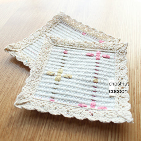 CHESTNUT COCOON Serafina Artisan Thick Cotton Cushion from CHESTNUT COCOON