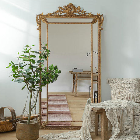 LANXESS Isadora Elegant Carving Floor Mirror from LANXESS