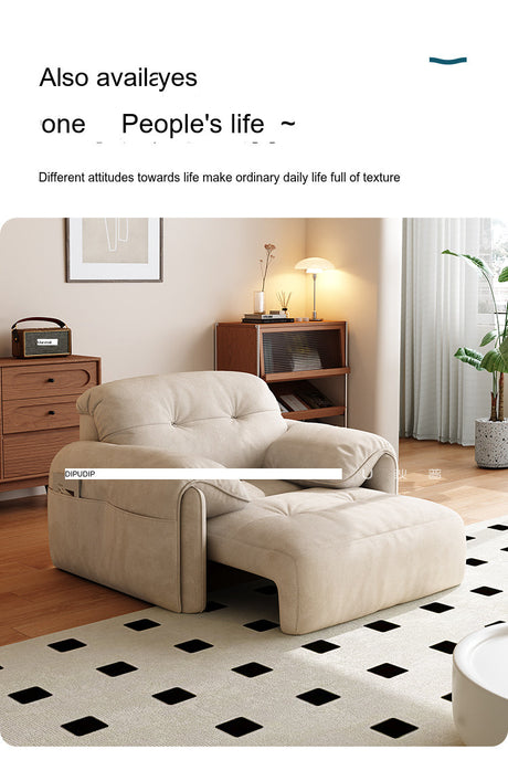 DIPU Iris Adjustable Modern Cream Sofa from DIPU