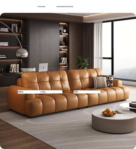 DIPU Nova Cream Cowhide Sofa from DIPU
