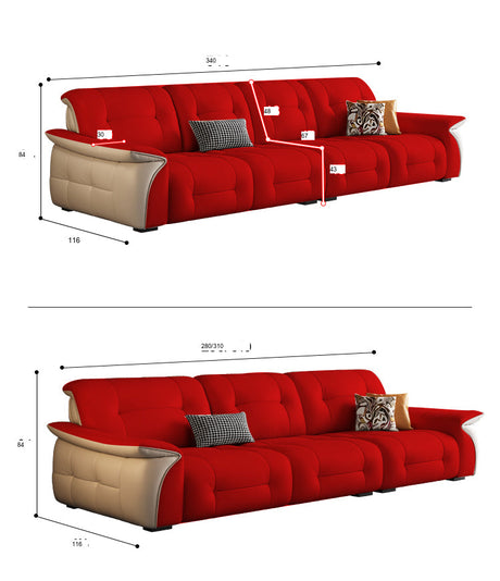 DIPU Nikolaj Cream Cowhide Sofa from DIPU
