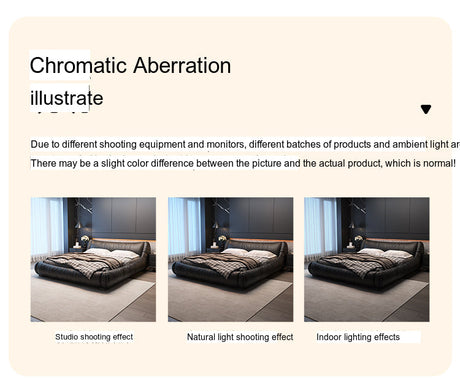 FASATI Alessandro Sleek Leather Bed from FASATI