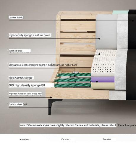 FASATI Elowen Sleek Universal Minimalistic Sofa from FASATI