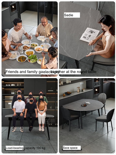 FASATI Isabella Elegant Minimalist Dining Table from FASATI