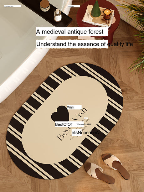 VANT Marigold Soft Plush Non-Slip Bathroom Mat from VANT