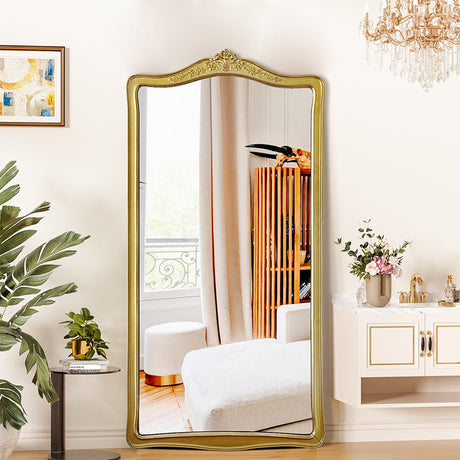 LANXESS Marisol Vintage Carved Full-Length Mirror from LANXESS