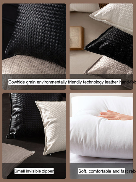 VANT Araminta Elegant Braided Luxury Cushion Pillow from VANT