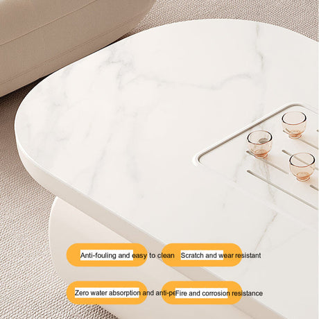 QUANMU Alejandro Elegant Multi-Functional Coffee Table from QUANMU