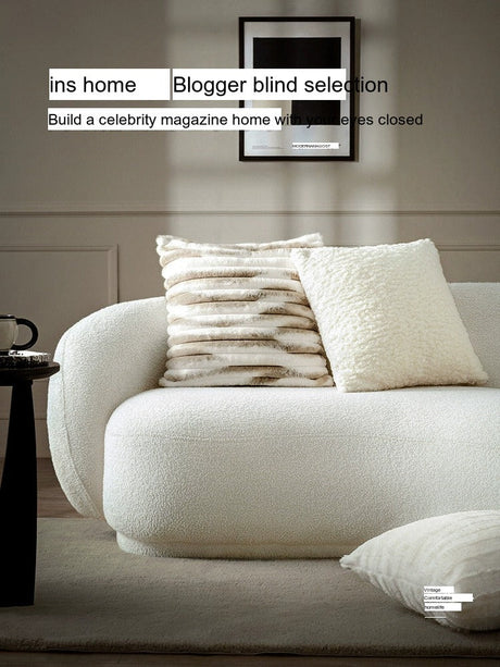 VANT Isadora Luxe Plush Bay Window Pillowcases from VANT